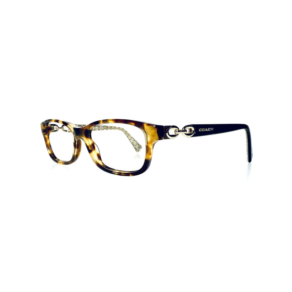 VTG Coach Tortoise Rectangular Glasses